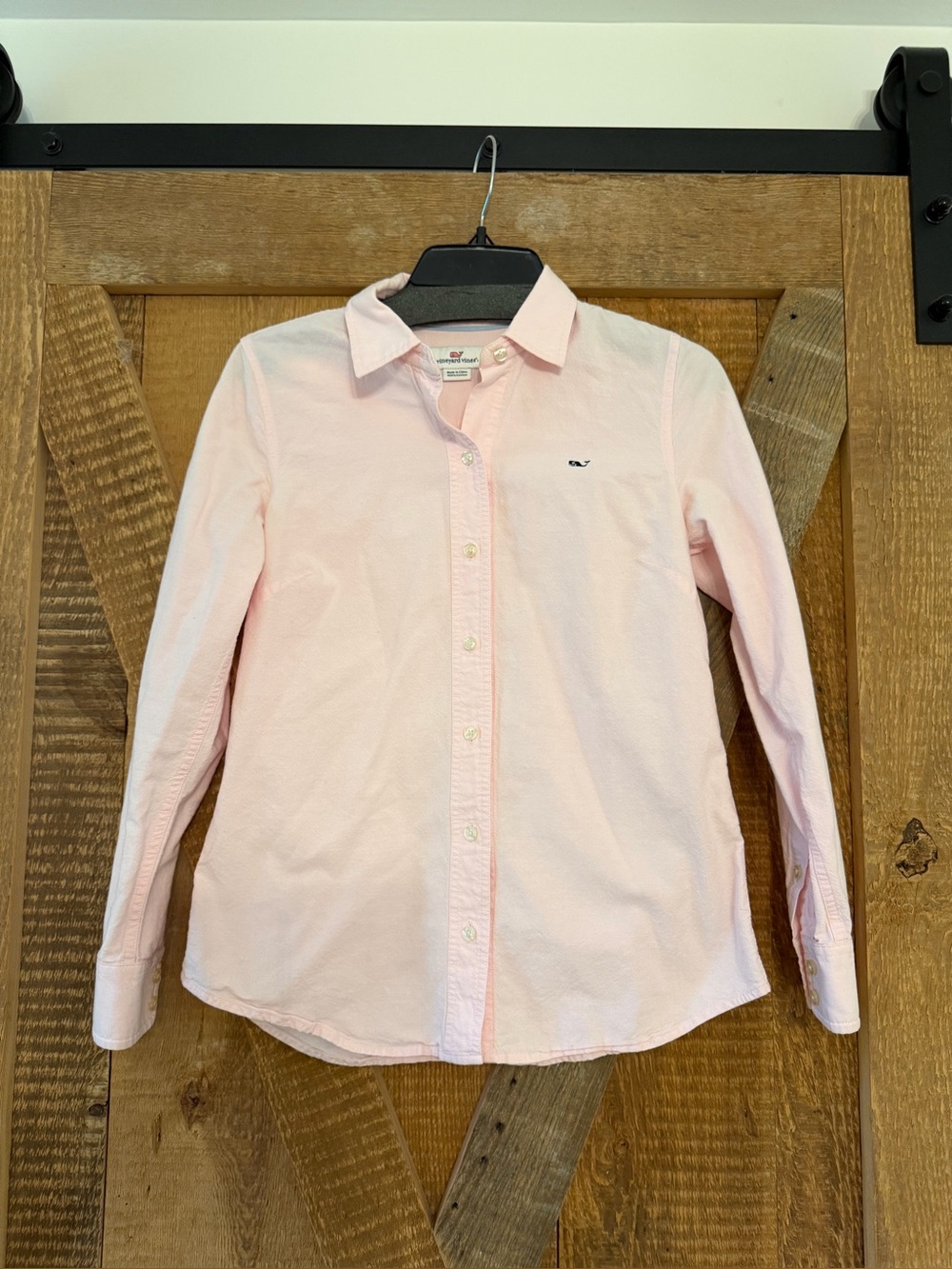 Vineyard Vines Pink Oxford Button Down Whale Shirt 2